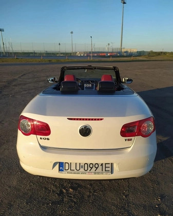 Volkswagen Eos cena 36900 przebieg: 142000, rok produkcji 2009 z Lubin małe 254